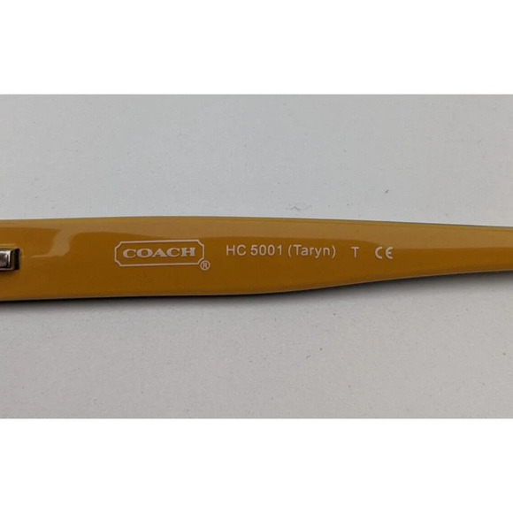🕶️Coach HC5001 Taryn 9023 Eyeglasses 52/16 135 /KAO343🕶️ - Picture 6 of 9